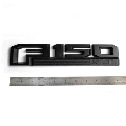 Emblem Badge Set for 2015–2020 Ford 150 XLT Fender & Tailgate 3D Raised