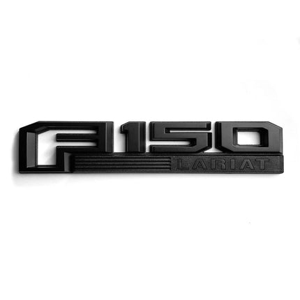 Lariat 3D Emblem Badge Set for 2015–2020 Ford F-150 Fender & Tailgate
