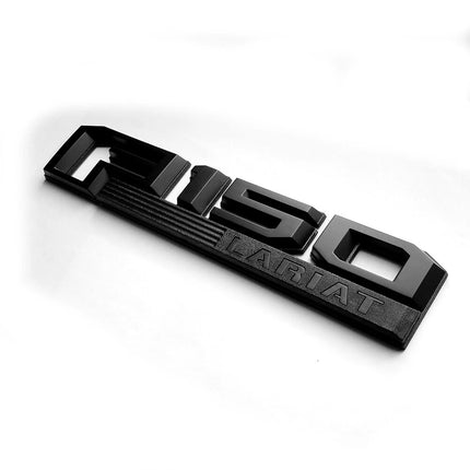 Lariat 3D Emblem Badge Set for 2015–2020 Ford F-150 Fender & Tailgate