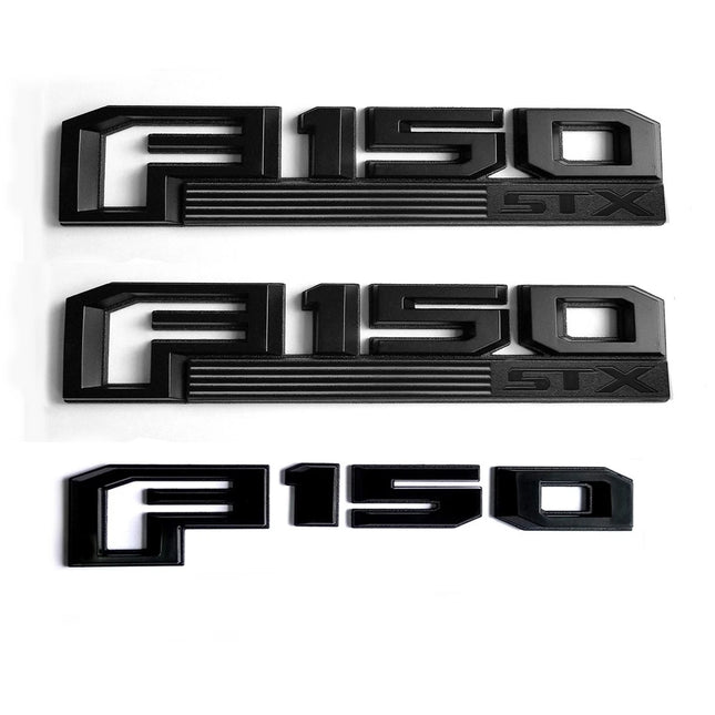 STX 3D Emblem Badge Set for 2018–2020 Ford F-150 Fender & Tailgate