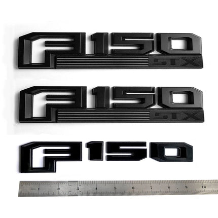 STX 3D Emblem Badge Set for 2018–2020 Ford F-150 Fender & Tailgate