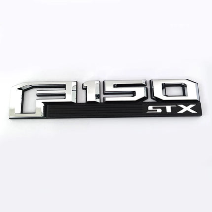 STX 3D Emblem Badge Set for 2018–2020 Ford F-150 Fender & Tailgate