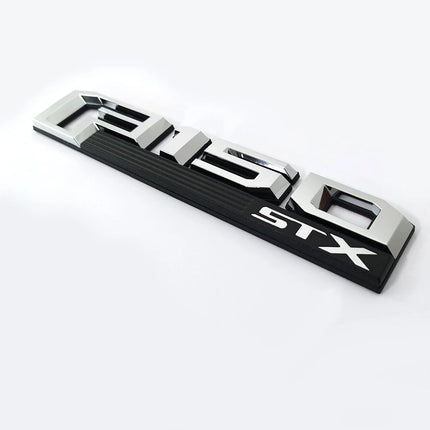 STX 3D Emblem Badge Set for 2018–2020 Ford F-150 Fender & Tailgate