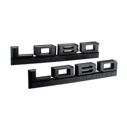 Emblem Badge Set for 2015–2020 Ford 150 Lobo Lariat Fender & Tailgate