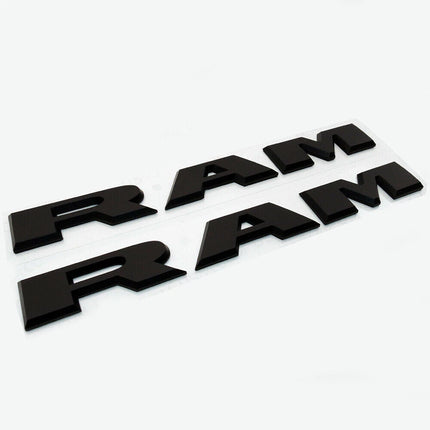 Front Door Nameplate Emblem for 2019–2026 RAM 1500 2500 3500 Trucks