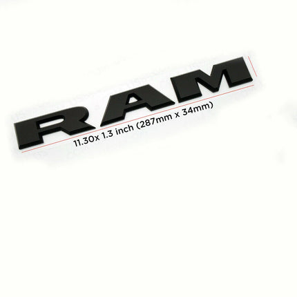 Front Door Nameplate Emblem for 2019–2026 RAM 1500 2500 3500 Trucks