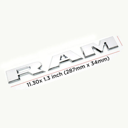 Front Door Nameplate Emblem for 2019–2026 RAM 1500 2500 3500 Trucks