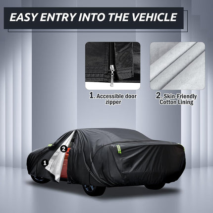 Waterproof 6-Layer Full Car Cover for Dodge Challenger 2008-2025