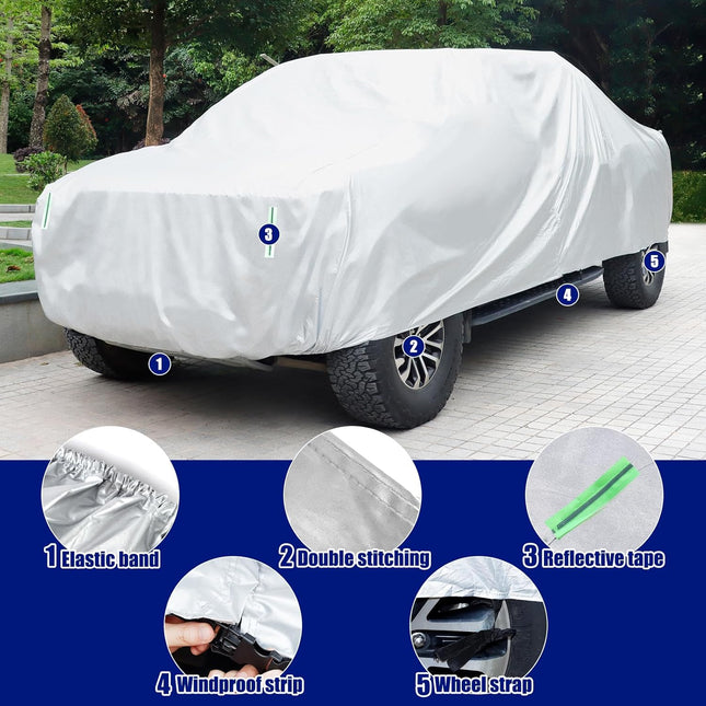 Waterproof Truck Cover for Ford F150 Raptor & Chevy Silverado 1500