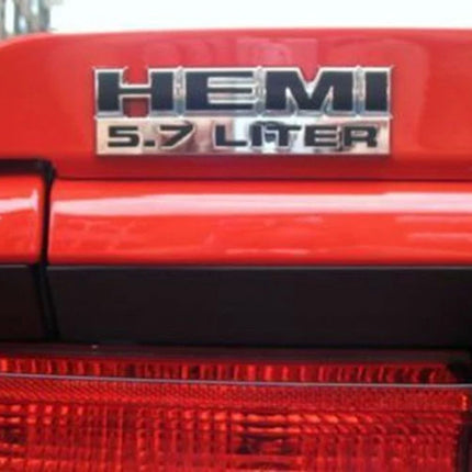 Emblems for 2009‑2018 Dodge Challenger Charger RAM 1500 5.7 Liter HEMI